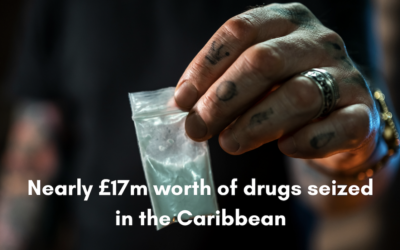 Nearly £17m worth of drugs seized in Caribbean Sea